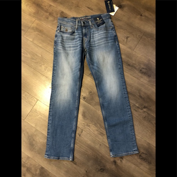 U.S.Polo Assn. Slim Straight Jeans Size W29/L30 - Picture 1 of 6